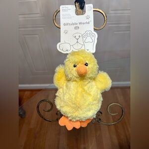 Giftable Chicken Ball Body Very Solf Dog Toy Clinker & Squeaker  9”